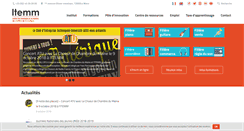Desktop Screenshot of itemm.fr